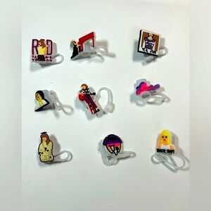 Taylor Swift Straw Toppers 🎸🎤